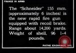 Image of French soldiers fire artillery France, 1917, second 34 stock footage video 65675027309