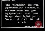 Image of French soldiers fire artillery France, 1917, second 42 stock footage video 65675027309