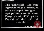 Image of French soldiers fire artillery France, 1917, second 44 stock footage video 65675027309
