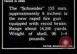 Image of French soldiers fire artillery France, 1917, second 50 stock footage video 65675027309