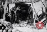 Image of French soldiers fire artillery France, 1917, second 55 stock footage video 65675027309