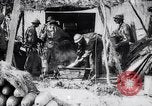 Image of French soldiers fire artillery France, 1917, second 62 stock footage video 65675027309