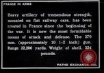 Image of French railroad guns France, 1916, second 1 stock footage video 65675027310