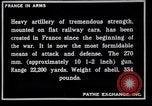 Image of French railroad guns France, 1916, second 7 stock footage video 65675027310