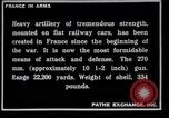 Image of French railroad guns France, 1916, second 13 stock footage video 65675027310