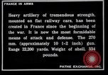 Image of French railroad guns France, 1916, second 20 stock footage video 65675027310