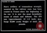 Image of French railroad guns France, 1916, second 21 stock footage video 65675027310