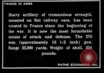 Image of French railroad guns France, 1916, second 22 stock footage video 65675027310