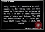 Image of French railroad guns France, 1916, second 23 stock footage video 65675027310