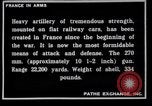Image of French railroad guns France, 1916, second 25 stock footage video 65675027310