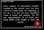 Image of French railroad guns France, 1916, second 27 stock footage video 65675027310