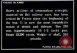 Image of French railroad guns France, 1916, second 28 stock footage video 65675027310