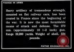 Image of French railroad guns France, 1916, second 29 stock footage video 65675027310