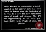 Image of French railroad guns France, 1916, second 32 stock footage video 65675027310