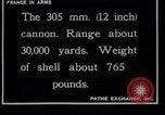 Image of French railroad guns France, 1916, second 49 stock footage video 65675027310