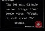 Image of French railroad guns France, 1916, second 51 stock footage video 65675027310