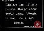 Image of French railroad guns France, 1916, second 52 stock footage video 65675027310