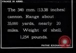 Image of French Rail Gun France, 1916, second 1 stock footage video 65675027311