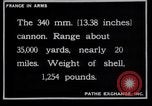 Image of French Rail Gun France, 1916, second 5 stock footage video 65675027311
