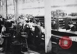 Image of French munitions factory workers in World War I France, 1915, second 13 stock footage video 65675027313