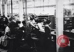 Image of French munitions factory workers in World War I France, 1915, second 14 stock footage video 65675027313