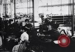 Image of French munitions factory workers in World War I France, 1915, second 17 stock footage video 65675027313