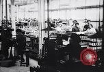 Image of French munitions factory workers in World War I France, 1915, second 21 stock footage video 65675027313