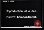 Image of Animated map shows bombardment  Messiges France, 1915, second 3 stock footage video 65675027314