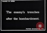 Image of Animated map shows bombardment  Messiges France, 1915, second 31 stock footage video 65675027314