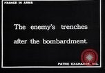 Image of Animated map shows bombardment  Messiges France, 1915, second 33 stock footage video 65675027314
