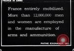 Image of French munitions workers France, 1915, second 1 stock footage video 65675027315