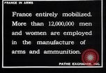 Image of French munitions workers France, 1915, second 11 stock footage video 65675027315