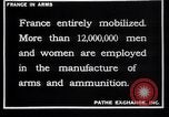 Image of French munitions workers France, 1915, second 12 stock footage video 65675027315