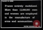 Image of French munitions workers France, 1915, second 14 stock footage video 65675027315