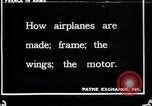 Image of French Aircraft factory France, 1916, second 1 stock footage video 65675027317