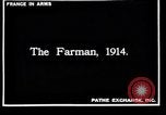 Image of Bleriot XI  France, 1914, second 58 stock footage video 65675027318