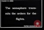 Image of French signalman France, 1916, second 4 stock footage video 65675027324