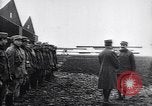 Image of French officers brief aviators France, 1918, second 8 stock footage video 65675027325