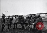Image of French officers brief aviators France, 1918, second 9 stock footage video 65675027325