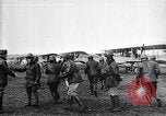 Image of French officers brief aviators France, 1918, second 11 stock footage video 65675027325