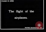 Image of French Nieuport and Voisin aircraft France, 1915, second 3 stock footage video 65675027327