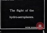 Image of Franco-British Aviation Type H flying boat France, 1917, second 1 stock footage video 65675027328