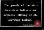 Image of French soldiers unfolding uninflated observation balloon France, 1916, second 1 stock footage video 65675027329