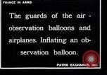 Image of French soldiers unfolding uninflated observation balloon France, 1916, second 4 stock footage video 65675027329