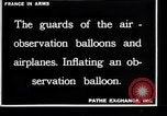 Image of French soldiers unfolding uninflated observation balloon France, 1916, second 6 stock footage video 65675027329
