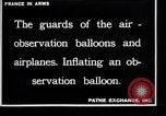 Image of French soldiers unfolding uninflated observation balloon France, 1916, second 7 stock footage video 65675027329