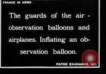Image of French soldiers unfolding uninflated observation balloon France, 1916, second 8 stock footage video 65675027329