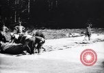 Image of French soldiers unfolding uninflated observation balloon France, 1916, second 16 stock footage video 65675027329