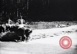 Image of French soldiers unfolding uninflated observation balloon France, 1916, second 17 stock footage video 65675027329
