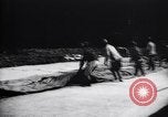 Image of French soldiers unfolding uninflated observation balloon France, 1916, second 22 stock footage video 65675027329